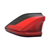 2024-2025 Toyota Grand Highlander TYC Tail Light Driver Side Outer, Red Lens, LED, ABS Plastic Ho...