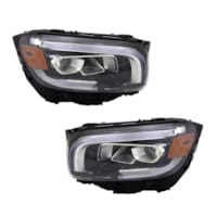 2021-2022 Mercedes-Benz Glb35 Amg TYC Headlight Driver and Passenger Side LED, Clear Lens, Made o...