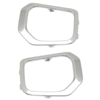 2021-2023 Toyota Tacoma DEPO Fog Light Bezel Driver and Passenger Side Chrome Replacement For TO1...