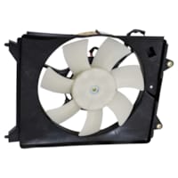2012-2015 Honda Civic Replacement AC Condenser Fan Front A / C Condenser Fan Type, Single Fan Rep...