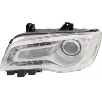 EAGLE Headlight For 2015-2017 Chrysler 300 Driver Side | Chrome Bezel | Replacement For CH2502268...