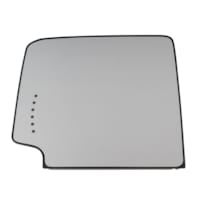2015-2019 Chevrolet Silverado 2500 Hd Replacement Mirror Glass Driver Side Upper, Power, Heated, ...