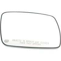 2009-2018 Dodge Journey Replacement Mirror Glass Passenger Side Heated w/ Backing Plate Convex Gl...