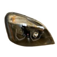 2008-2017 Freightliner Cascadia EAGLE Headlight Passenger Side | Amber LED Light Bar Daytime Runn...