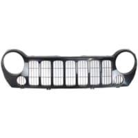 2002-2007 Jeep Liberty Replacement Grille  w/o Fog Light Holes Replacement For CH1200290 5JJ85ZZZ...
