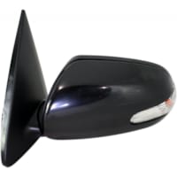 2010-2010 Kia Forte Replacement Door Mirror Passenger Side w / Signal Light, Sedan, Paintable, He...