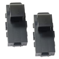 2009-2017 Chevrolet Traverse Replacement Window Switch Driver and Passenger Side Rear, Black, 8-P...