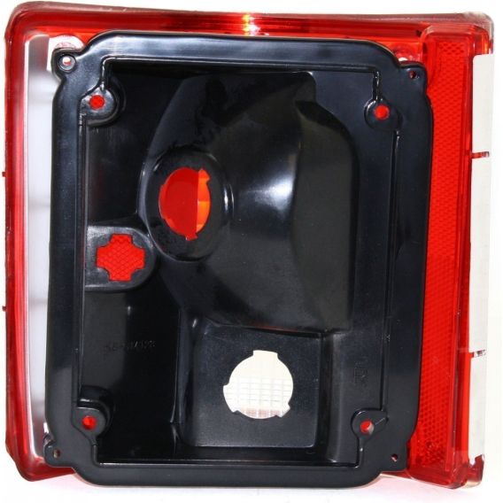 1978-1991 Chevy Blazer/Jimmy/Suburban/C10 DEPO Tail Light Assembly Passenger Side w/ Chrome Trim ...