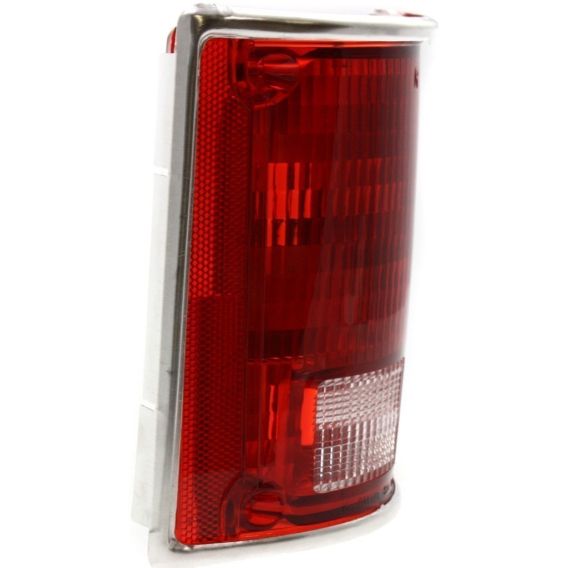 1978-1991 Chevy Blazer/Jimmy/Suburban/C10 DEPO Tail Light Assembly Passenger Side w/ Chrome Trim ...