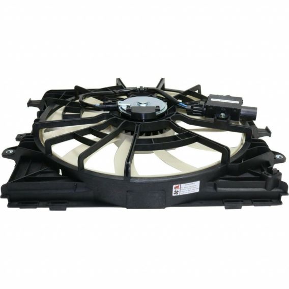 2014-2015 Cadillac CTS TYC Radiator and A/C Condenser Fan Assembly 2.0L /3 .6L w/ Fan Control Mod...