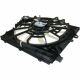 2014-2015 Cadillac CTS TYC Radiator and A/C Condenser Fan Assembly 2.0L /3 .6L w/ Fan Control Mod...